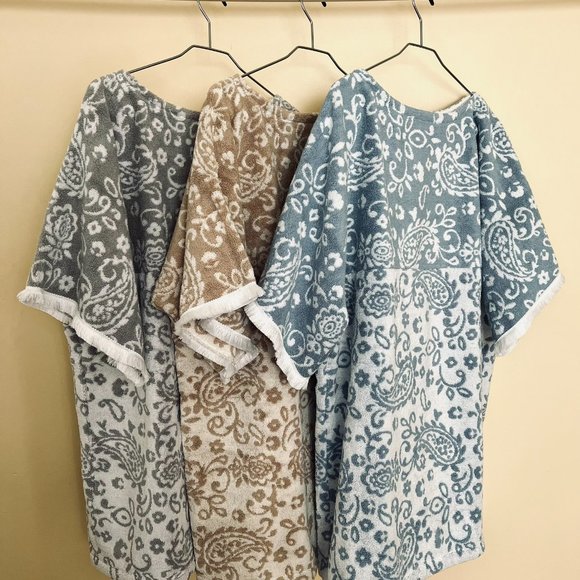 Short Sleeve Terry Robe - Picture 7 of 7